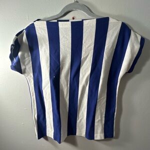 White Stag Kids Blue and White Striped Tee
